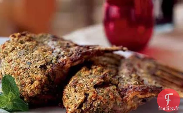 Carré d'Agneau Incrusté de Pistaches