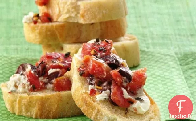 Bruschetta Tomate-Chèvre