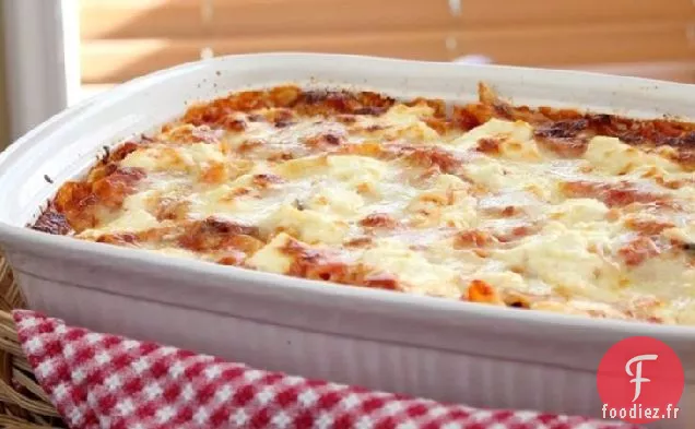 Pâtes Italiennes Cuites au Four