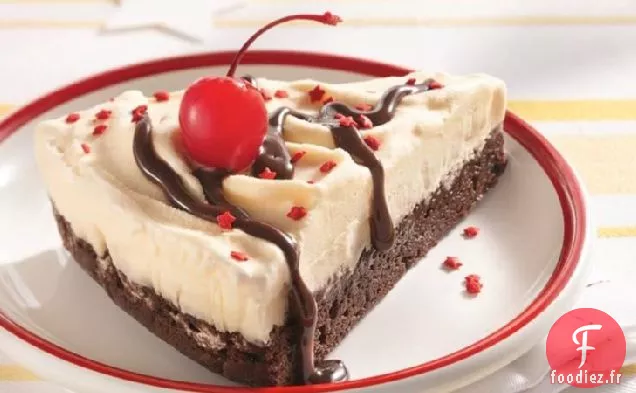 Gâteau à la Crème Glacée Au Brownie