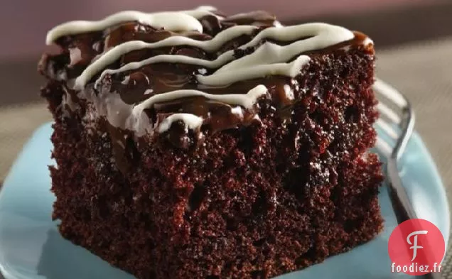 Gâteau aux Pépites de Chocolat et au Caramel