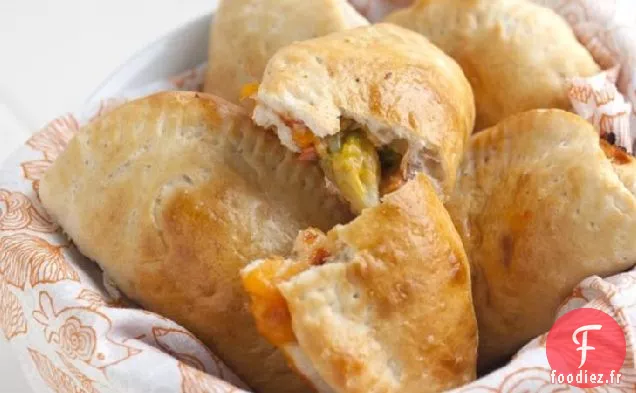 Poches à Pizza au Jambon et au Fromage