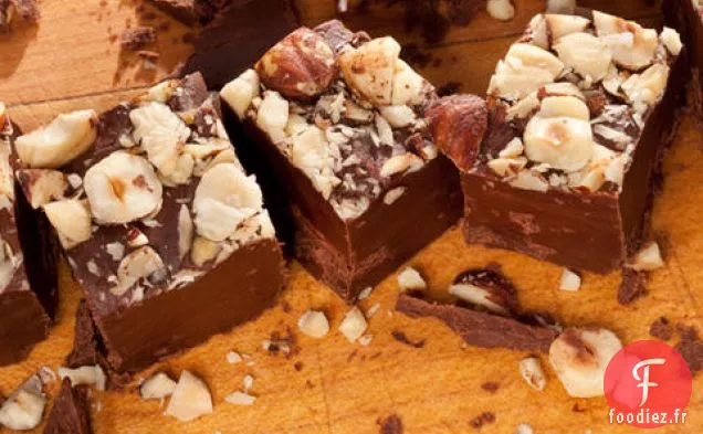 Fudge à la Truffe aux Noisettes