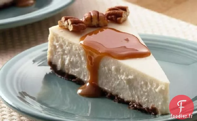 Gâteau au Fromage Crémeux Vanille-Caramel