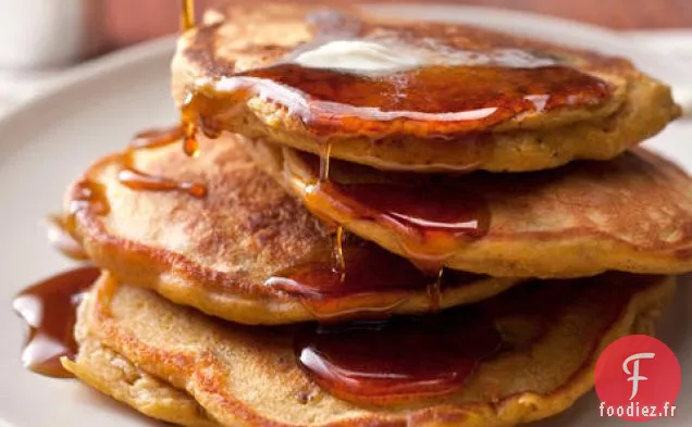 Crêpes Épicées à la Citrouille et aux Pacanes