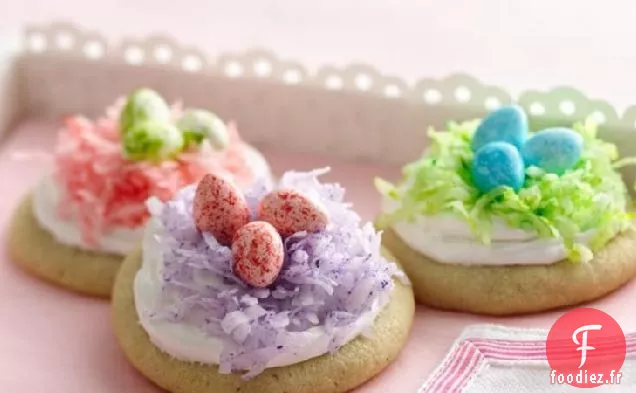 Biscuits au Nid de Pâques