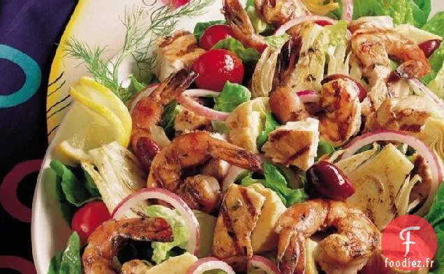 Salade de Fruits de Mer Grillés