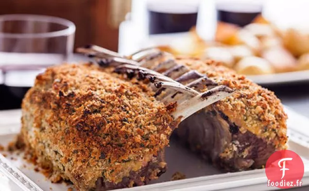 Carré d'Agneau en Croûte d'Herbes