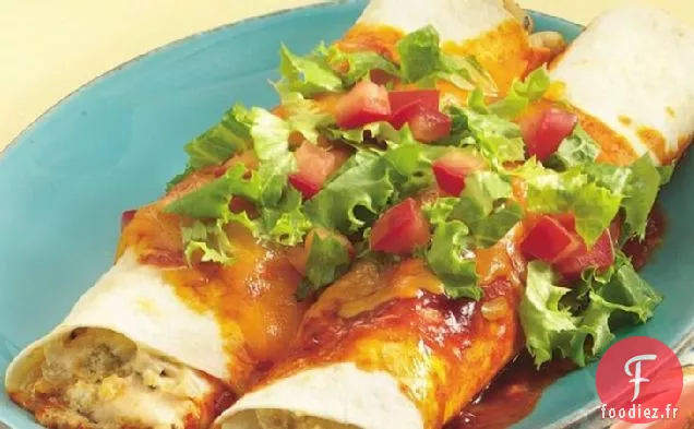 Enchiladas au Poulet Épicé pour deux