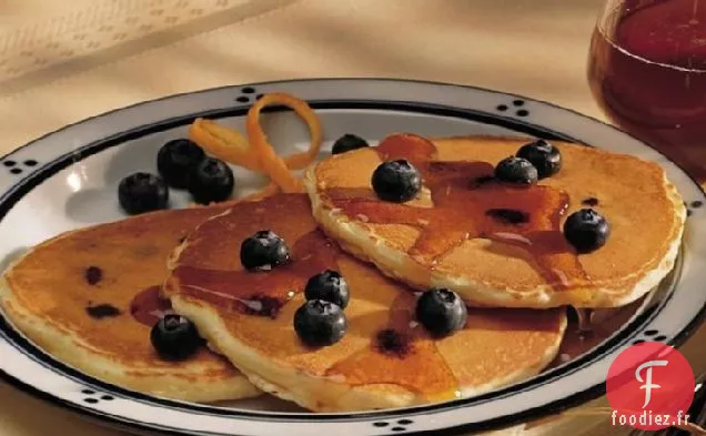 Crêpes aux Myrtilles Faciles