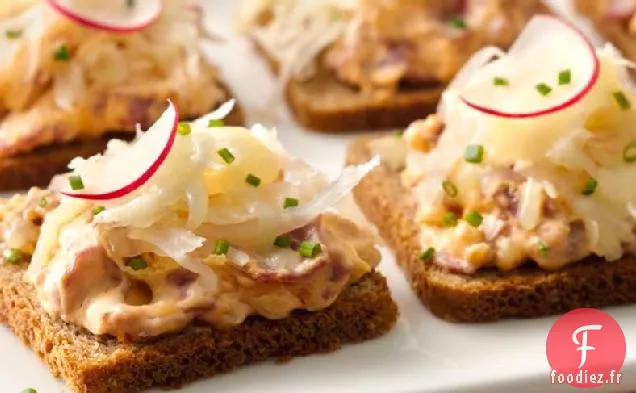 Apéritif au Fromage Reuben