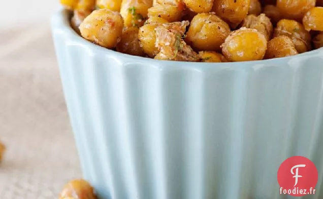 Pois Chiches Rôtis au Chili et au Citron vert