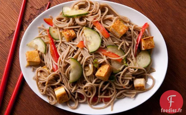 Salade de Nouilles au Sésame au Tofu