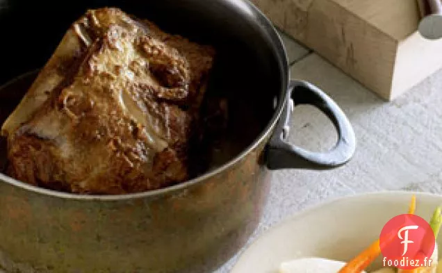 Épaule D'Agneau Braisée Aux Légumes-Racines