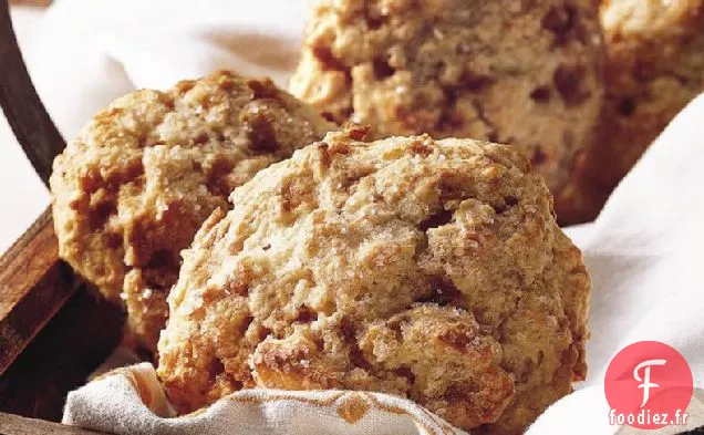 Scones Goutte Banane-Caramel