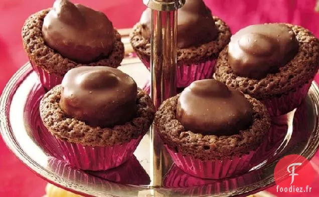 Tasses à Brownie Noix de Coco et Amandes