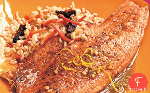 Truite à l'Estragon Poêlée