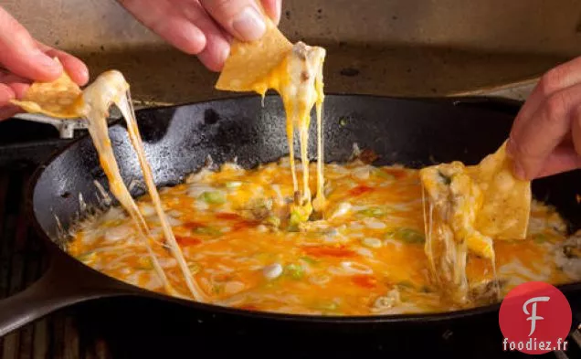 Petit déjeuner Queso Fundido