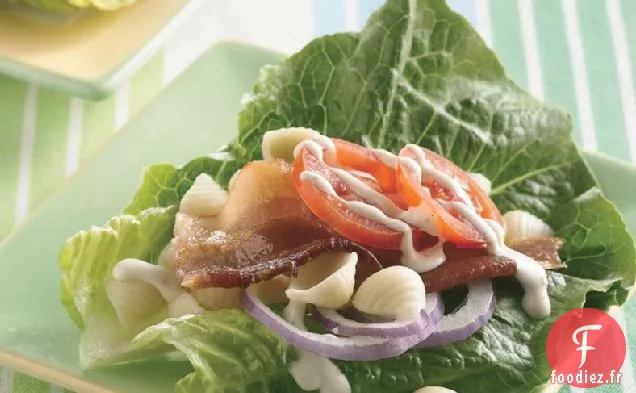Salade de Pâtes BLT avec Vinaigrette Ranch