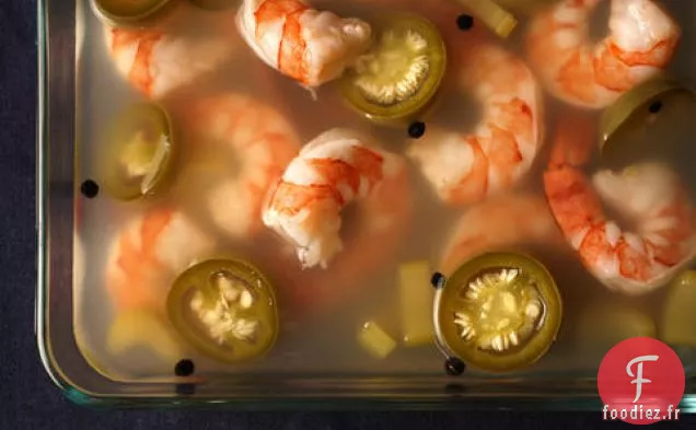 Crevettes Marinées