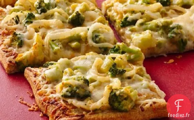 Pizza au Brocoli et au Fromage