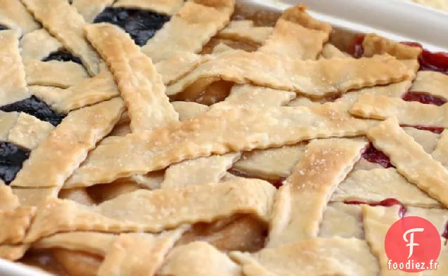 Tarte aux Patchs aux Fruits Trois-en-Un