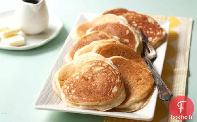 Crêpes au Yogourt à la Vanille