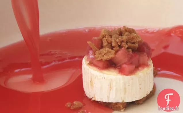 Consommé Rhubarbe et Fraise de Mindy Segal