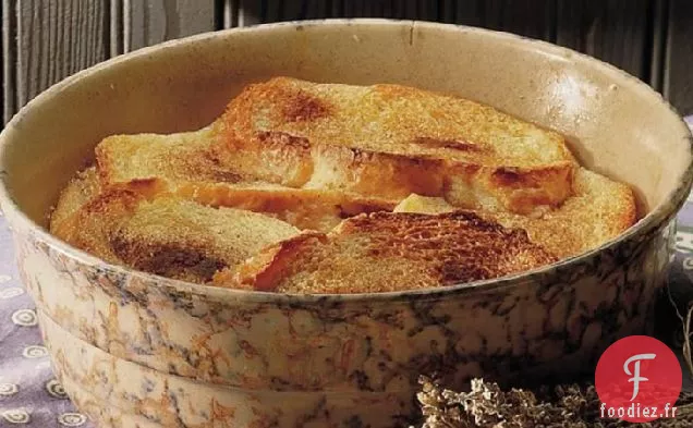 Pouding au Pain et au Beurre