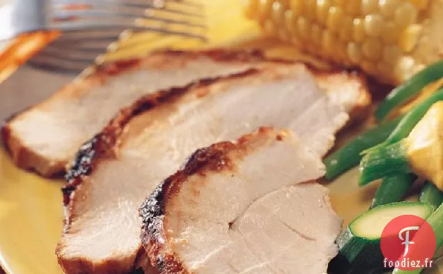 Poitrine De Dinde En Sauce au Piment Grillé