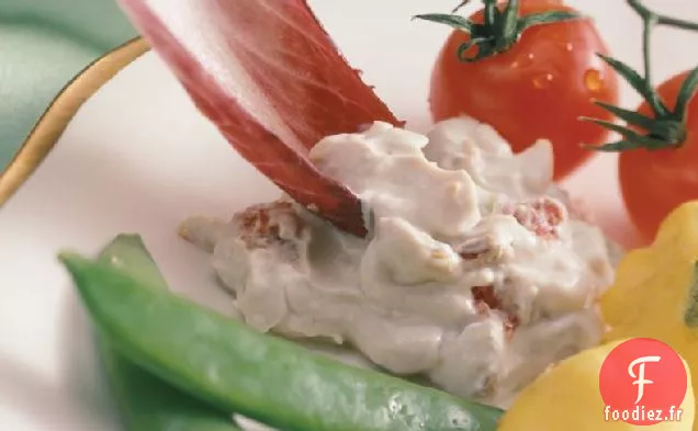 Trempette Asiago et Tomate Séchée au Soleil