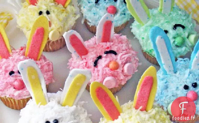 Cupcakes de Lapin de Pâques
