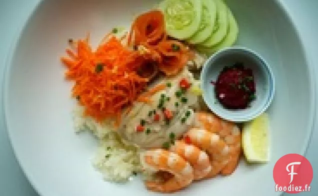 Épaule D'Agneau Braisée Au Jus De Raifort Et Petits Pois À La Menthe