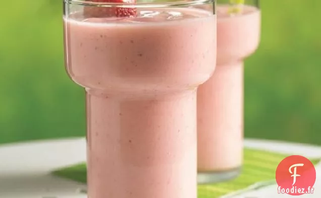 Smoothie aux Pêches et aux Baies