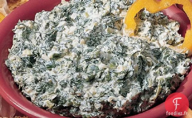 Trempette aux Épinards Salés