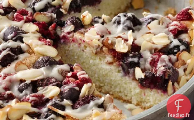 Gâteau au Café aux Amandes Et Baies Sans Gluten