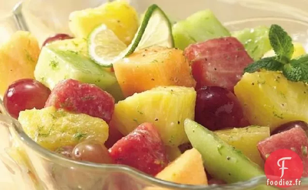 Salade de Fruits au Miel et au Citron Vert (Taille de foule)
