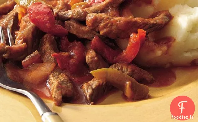 Boeuf Italien Sans Gluten avec Purée de Pommes de Terre