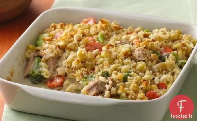 Casserole de Pâtes au Thon Si Simple