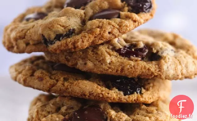 Biscuits Multigrains aux Cerises Au Chocolat Noir