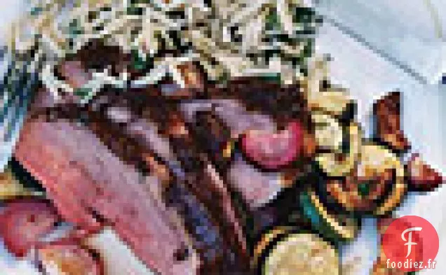 Gigot d'Agneau grillé au Thym et Piment de la Jamaïque