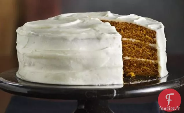 Gâteau aux Épices et à la Citrouille Incroyablement Humide avec Glaçage au Fromage à la Crème