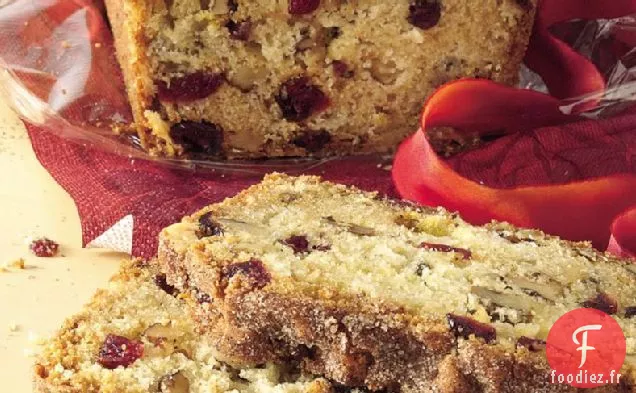 Pain aux Canneberges - Pommes-Noix