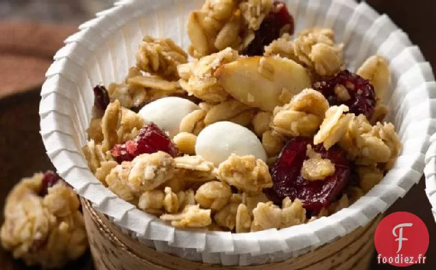 Mélange Snack aux Amandes Et Canneberges Facile à Micro-ondes