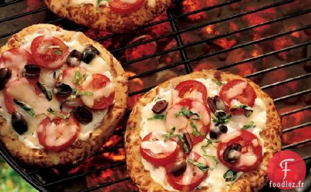 Pizza aux Deux Fromages Grillés