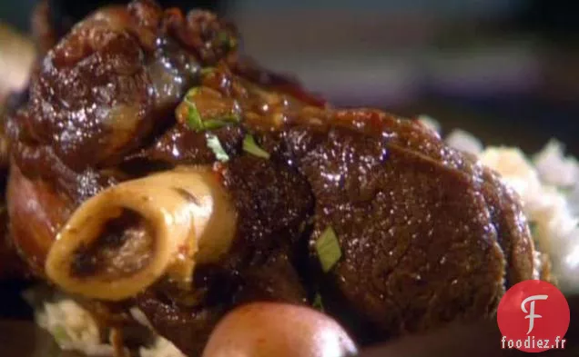 Jarrets d'Agneau au Curry et Pommes de Terre