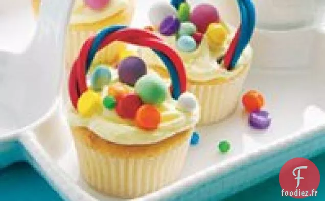 Paniers à Cupcakes de Printemps
