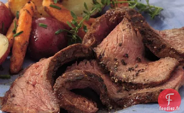 Surlonge Grillée à l'Ail et au Thym