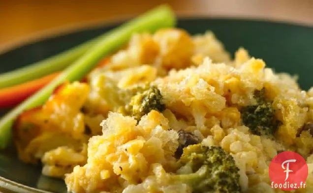 Brocoli au fromage - Cuisson au riz