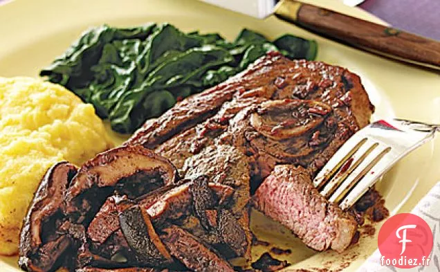 Côtelettes d'Agneau aux Champignons